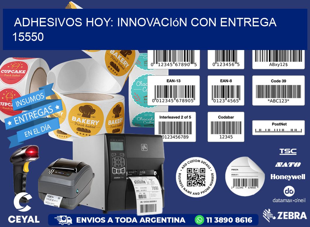 Adhesivos Hoy: Innovación con Entrega 15550