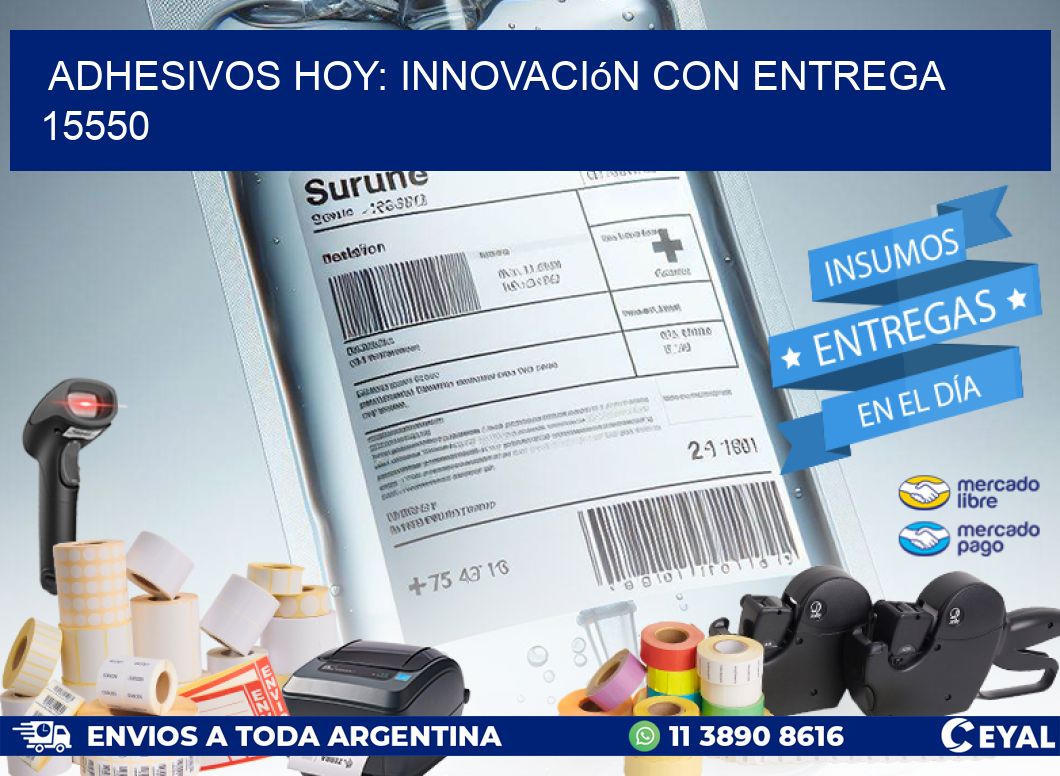 Adhesivos Hoy: Innovación con Entrega 15550