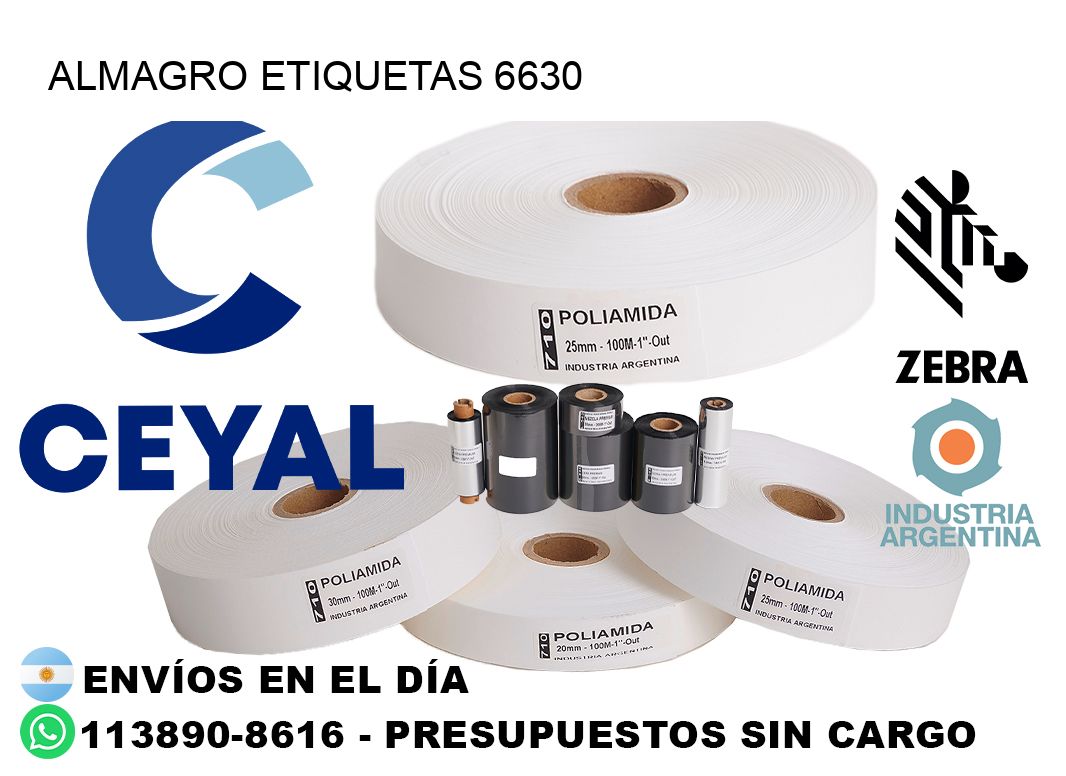 Almagro etiquetas 6630