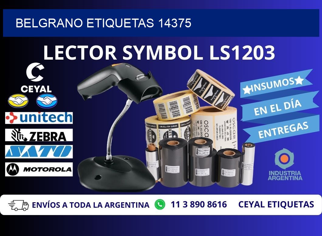 Belgrano etiquetas 14375