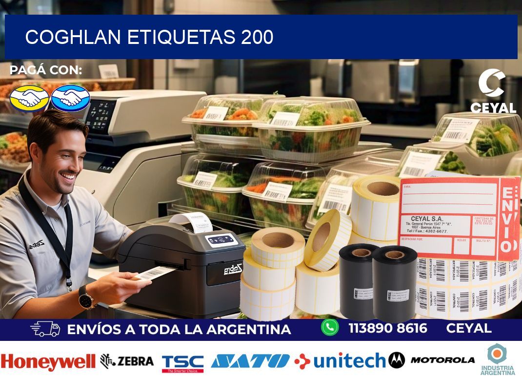 Coghlan etiquetas 200