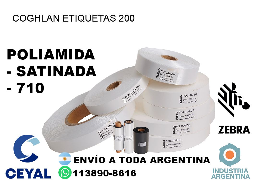 Coghlan etiquetas 200