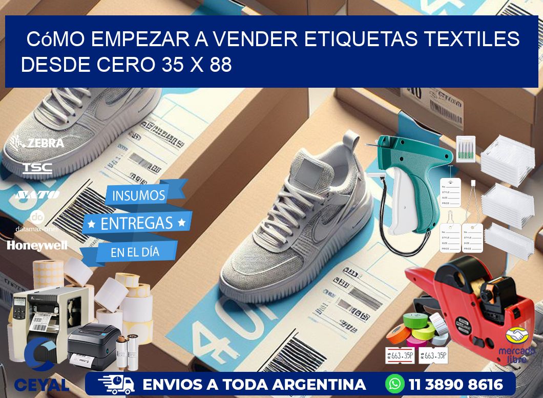 Cómo Empezar a Vender Etiquetas Textiles desde Cero 35 x 88