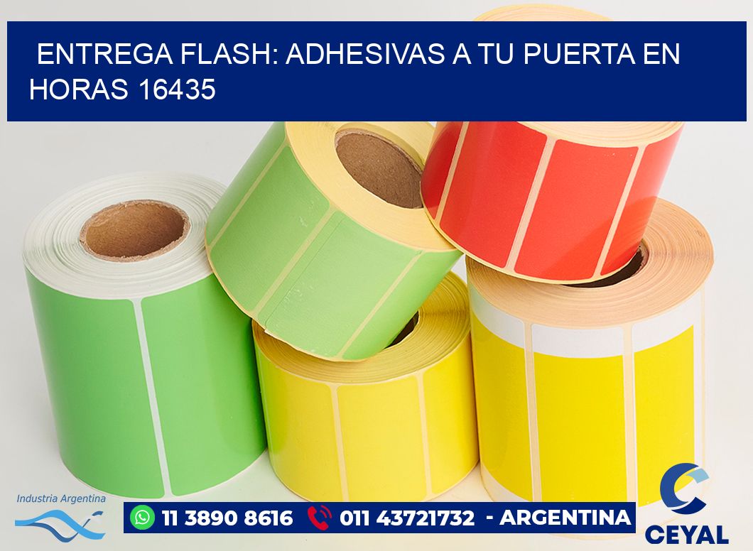 Entrega Flash: Adhesivas A Tu Puerta en Horas 16435