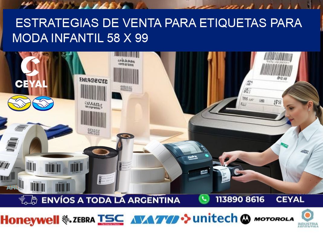 Estrategias de Venta para Etiquetas para Moda Infantil 58 x 99