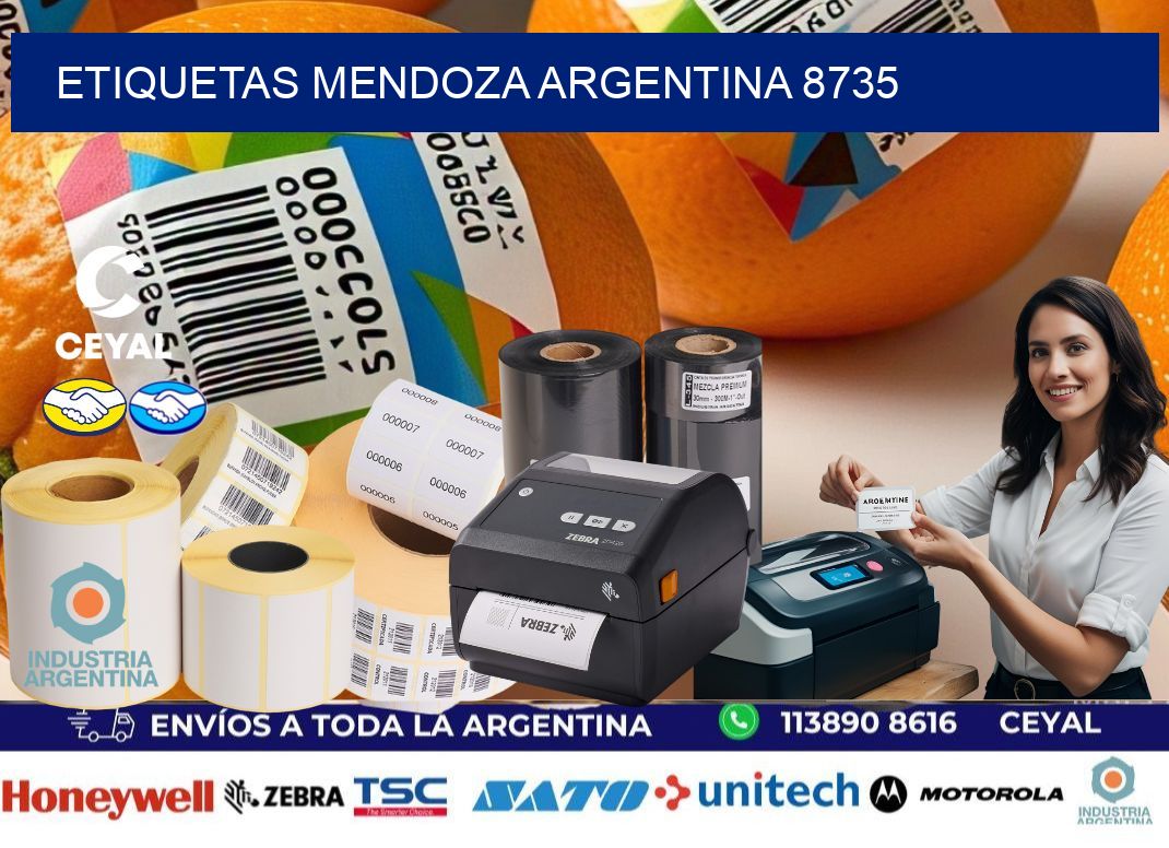 Etiquetas Mendoza Argentina 8735