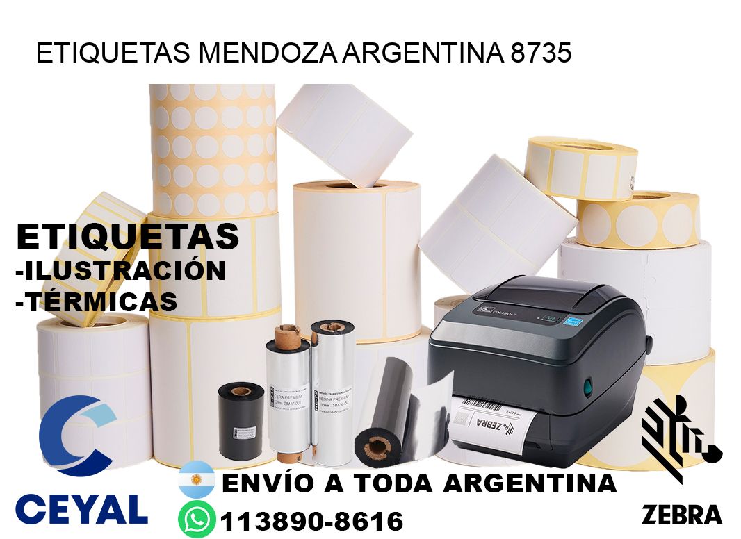 Etiquetas Mendoza Argentina 8735