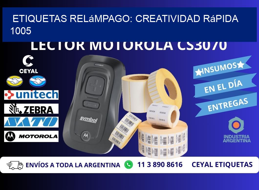 Etiquetas Relámpago: Creatividad Rápida 1005