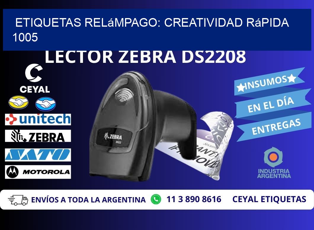 Etiquetas Relámpago: Creatividad Rápida 1005