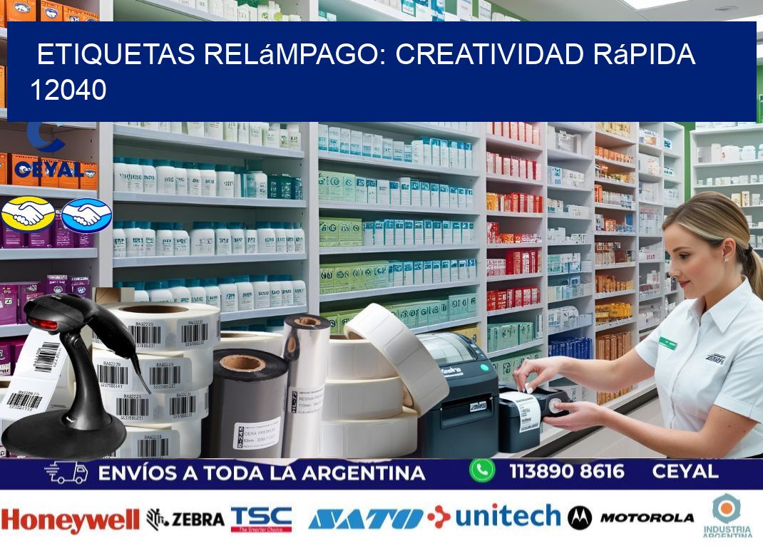 Etiquetas Relámpago: Creatividad Rápida 12040