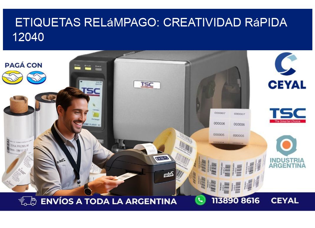 Etiquetas Relámpago: Creatividad Rápida 12040