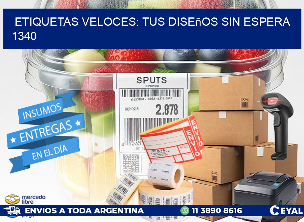 Etiquetas Veloces: Tus Diseños sin Espera 1340