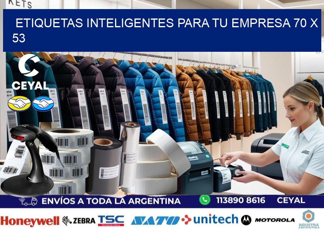 Etiquetas inteligentes para tu empresa 70 x 53