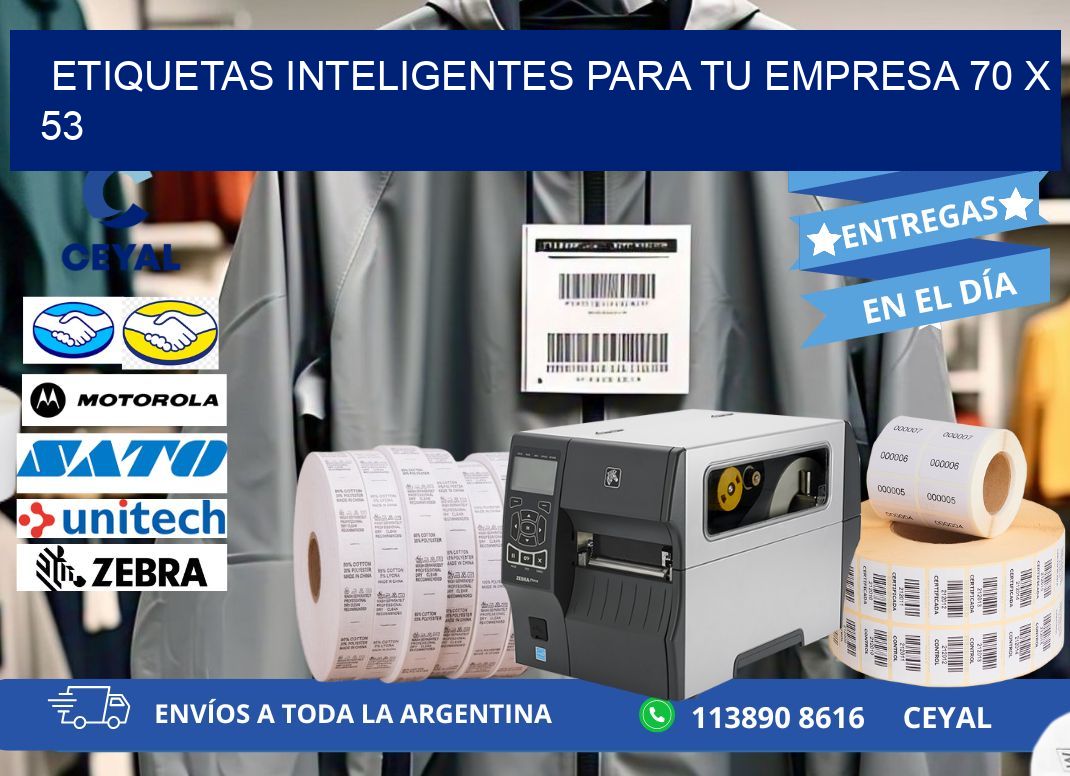 Etiquetas inteligentes para tu empresa 70 x 53