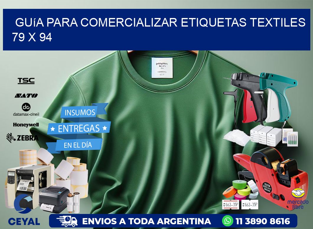 Guía para Comercializar Etiquetas Textiles 79 x 94