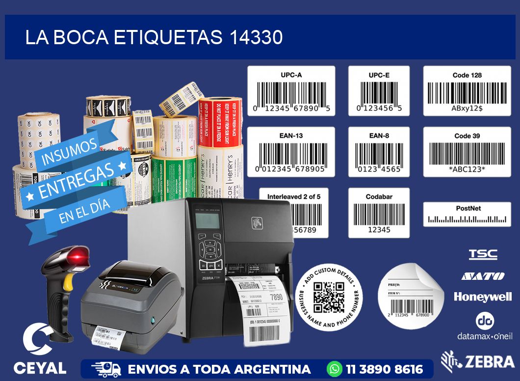 La Boca etiquetas 14330