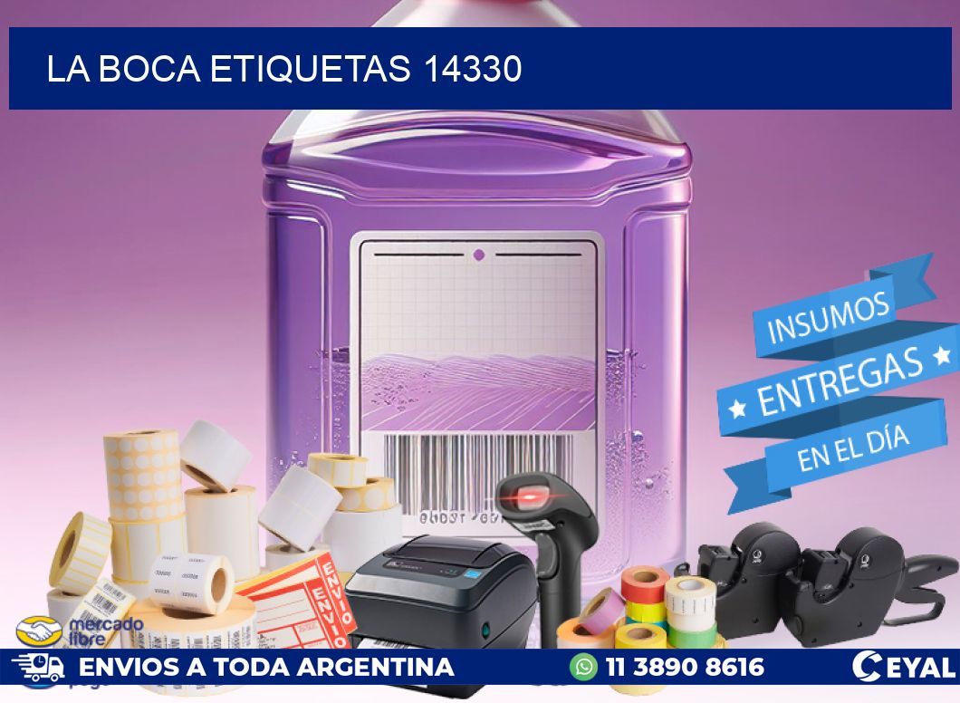 La Boca etiquetas 14330
