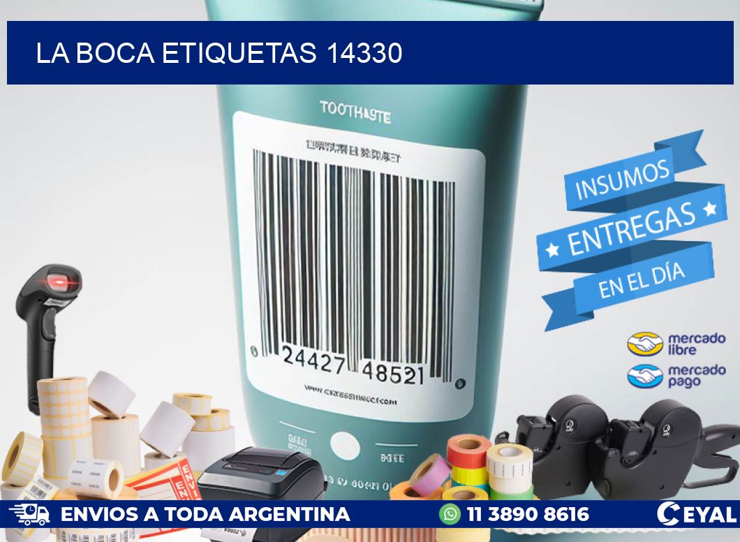 La Boca etiquetas 14330