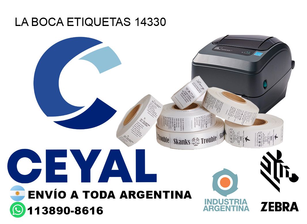 La Boca etiquetas 14330