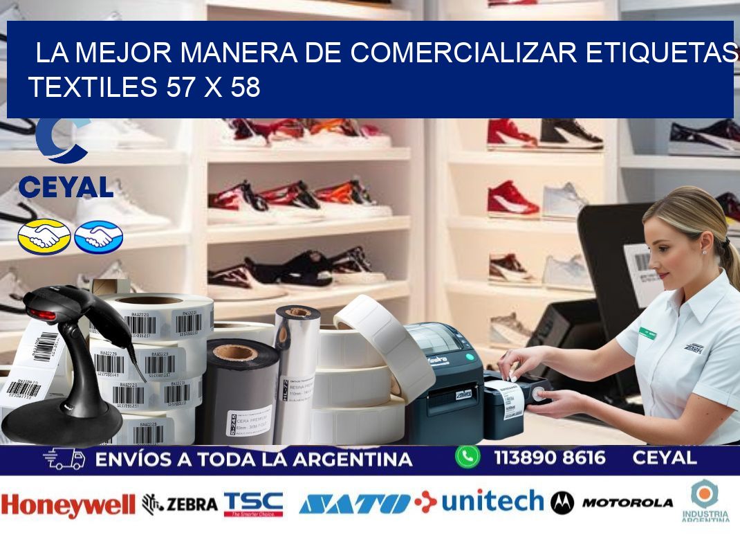 La Mejor Manera de Comercializar Etiquetas Textiles 57 x 58