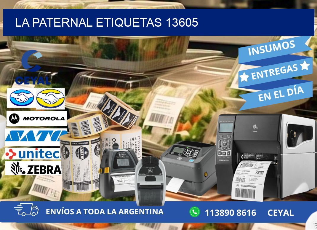 La Paternal etiquetas 13605