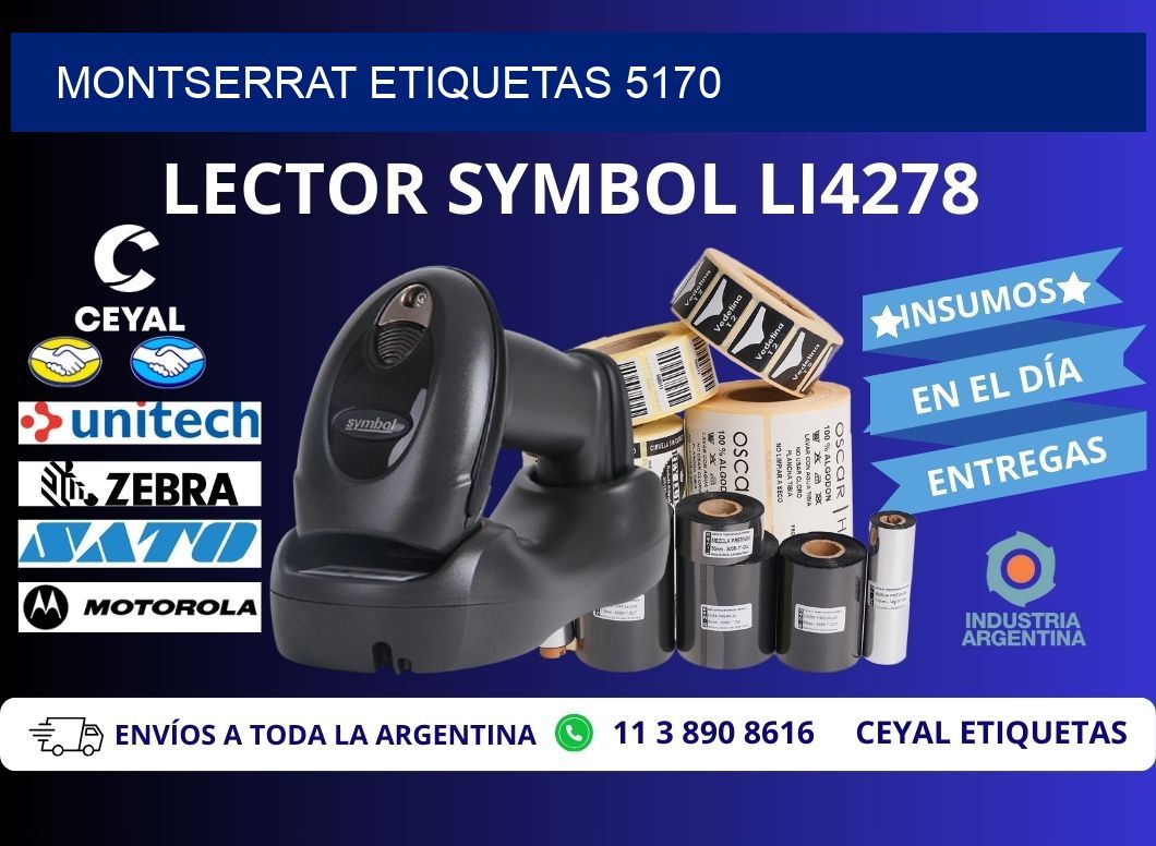 Montserrat etiquetas 5170