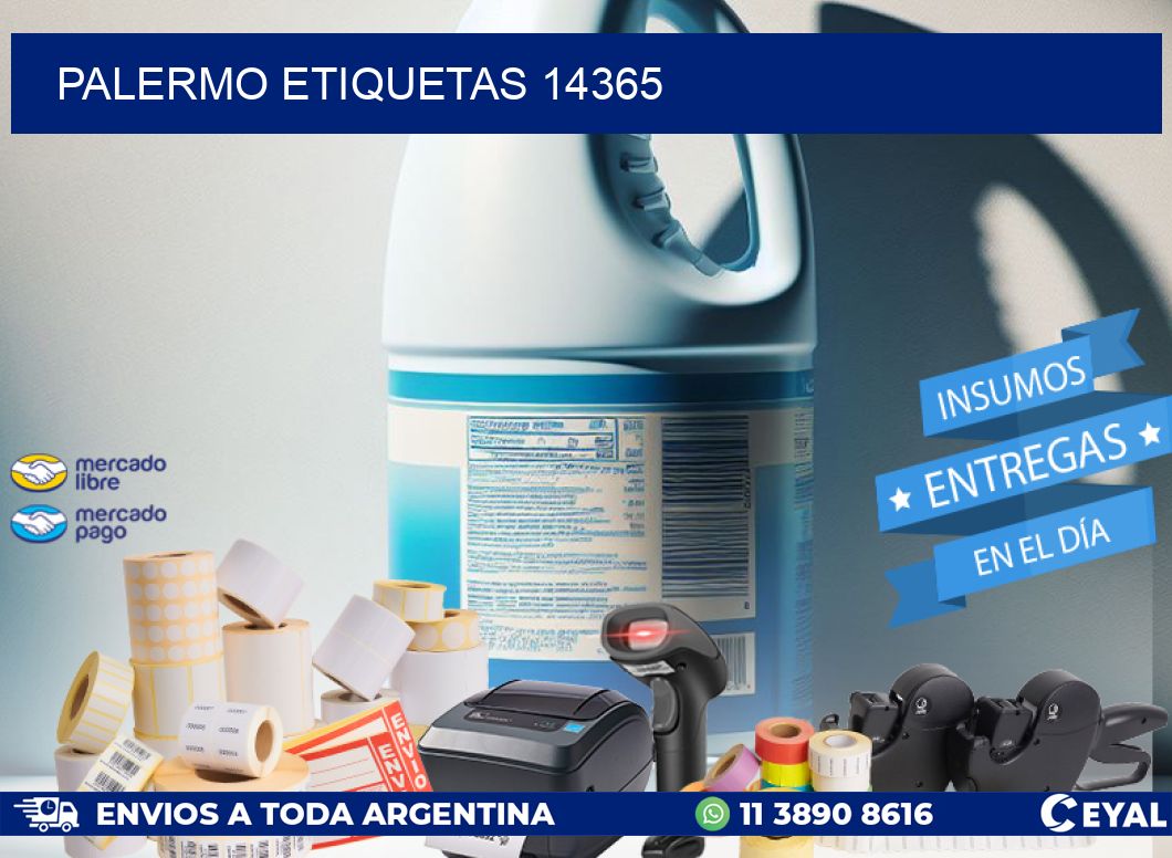 Palermo etiquetas 14365