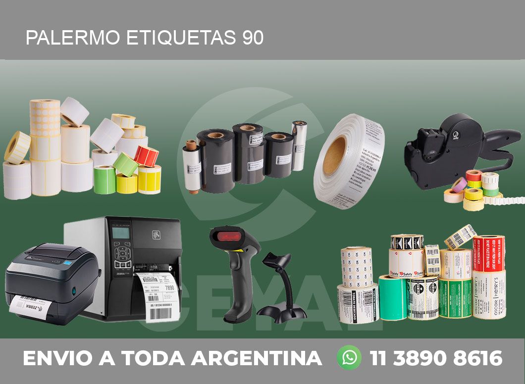 Palermo etiquetas 90