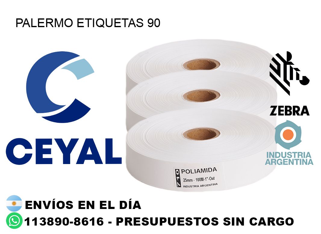 Palermo etiquetas 90