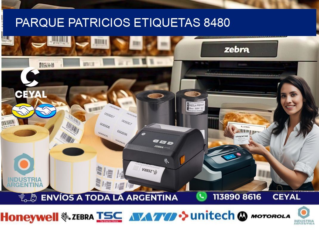 Parque Patricios etiquetas 8480