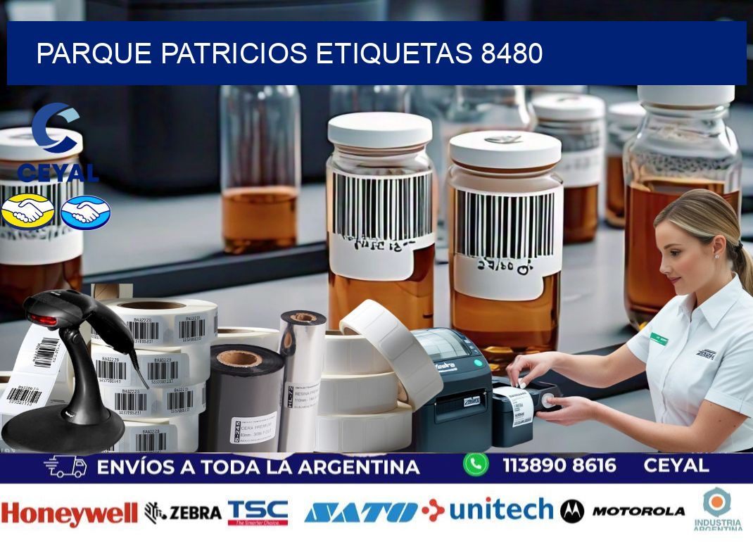 Parque Patricios etiquetas 8480