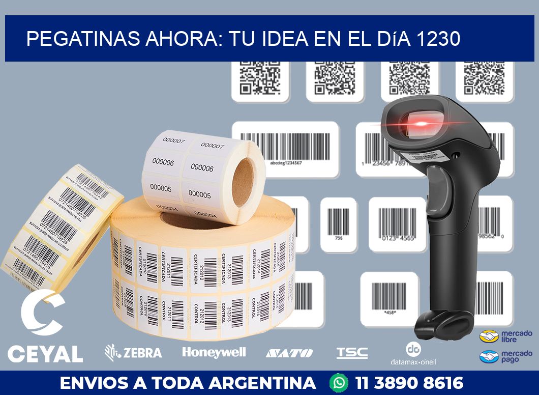 Pegatinas Ahora: Tu Idea en el Día 1230