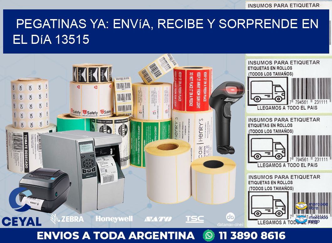 Pegatinas Ya: Envía, Recibe y Sorprende en el Día 13515