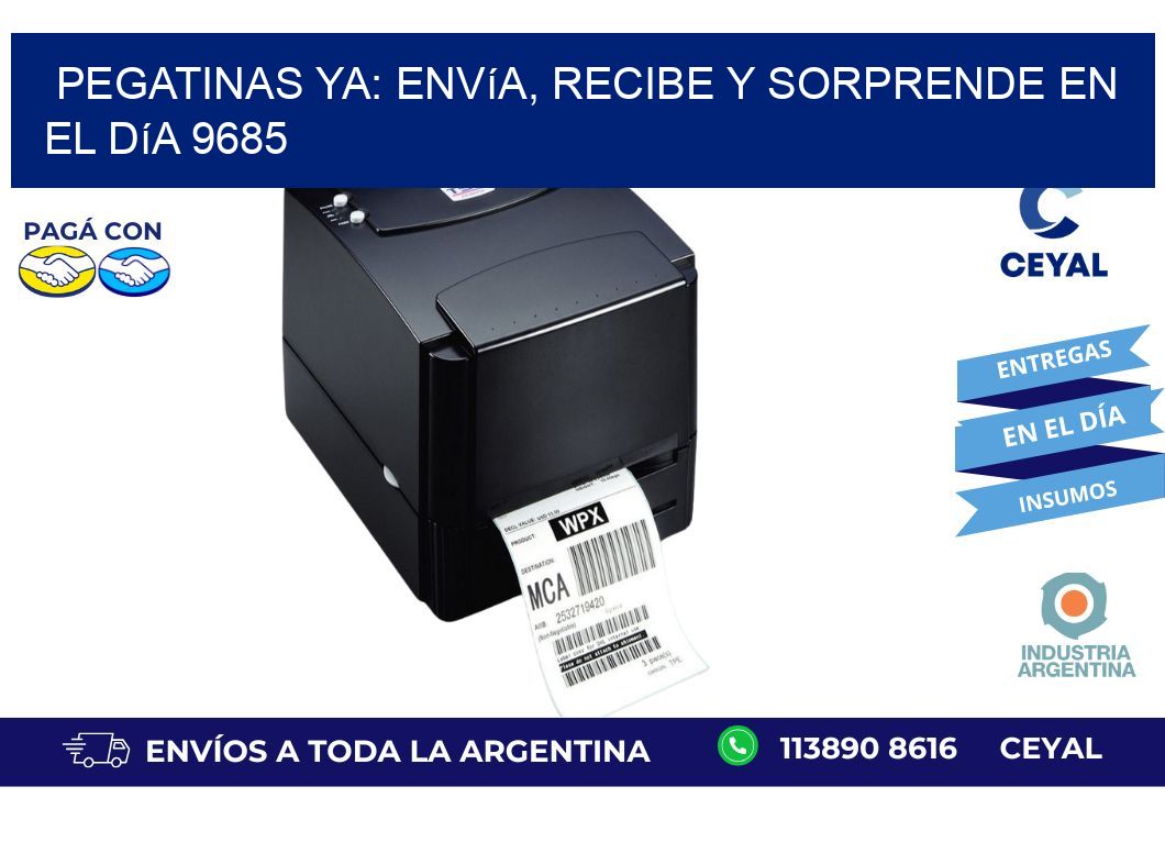 Pegatinas Ya: Envía, Recibe y Sorprende en el Día 9685