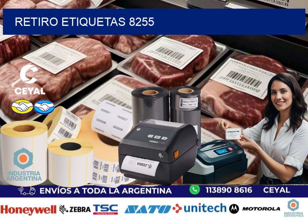 Retiro etiquetas 8255