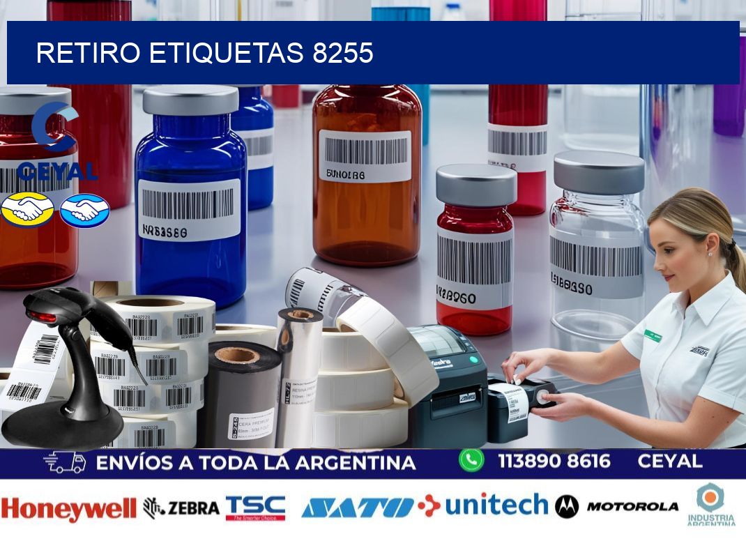 Retiro etiquetas 8255