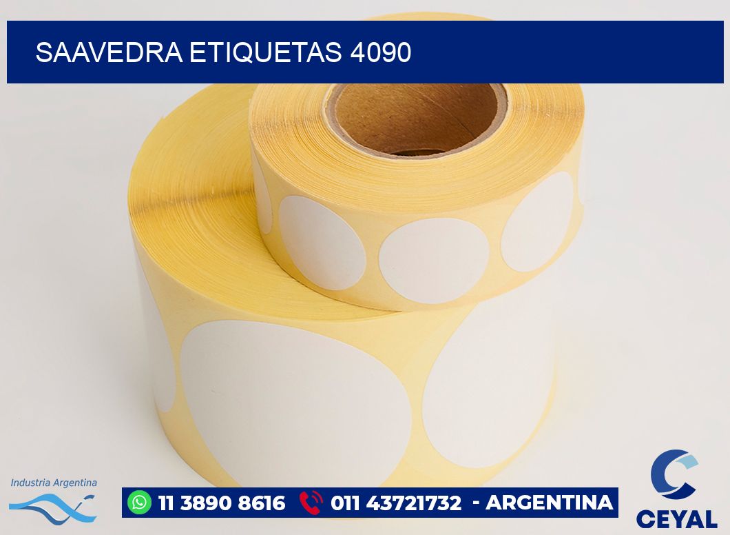 Saavedra etiquetas 4090