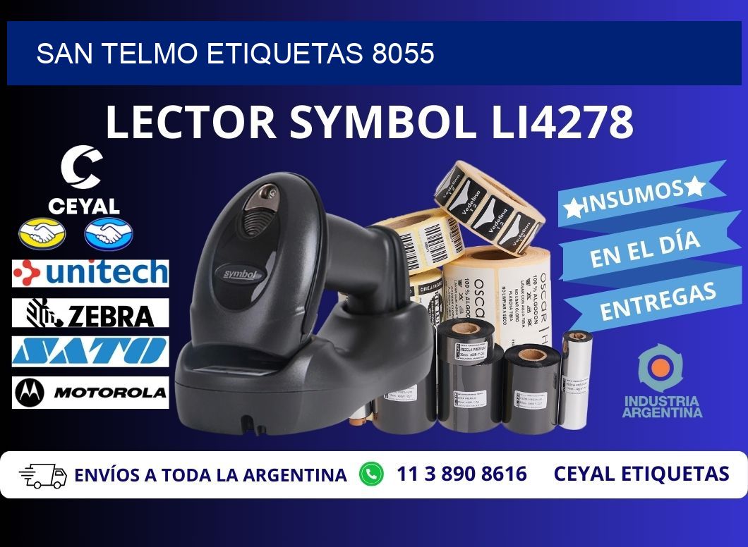 San Telmo etiquetas 8055