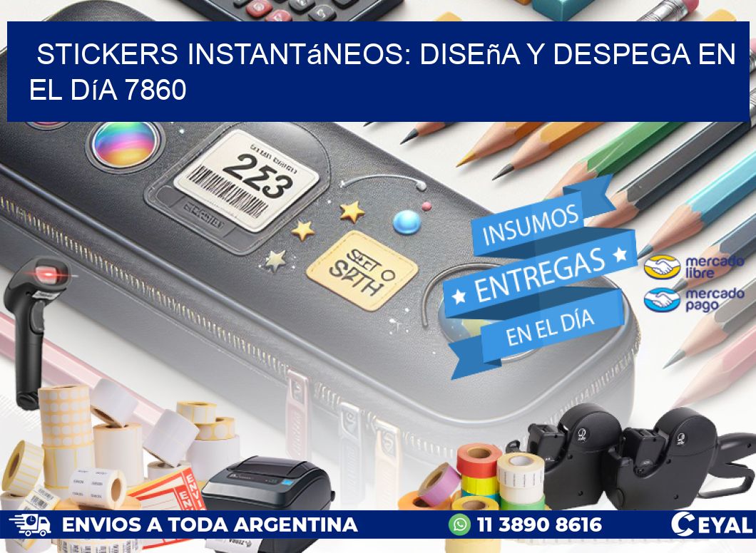 Stickers Instantáneos: Diseña y Despega en el Día 7860