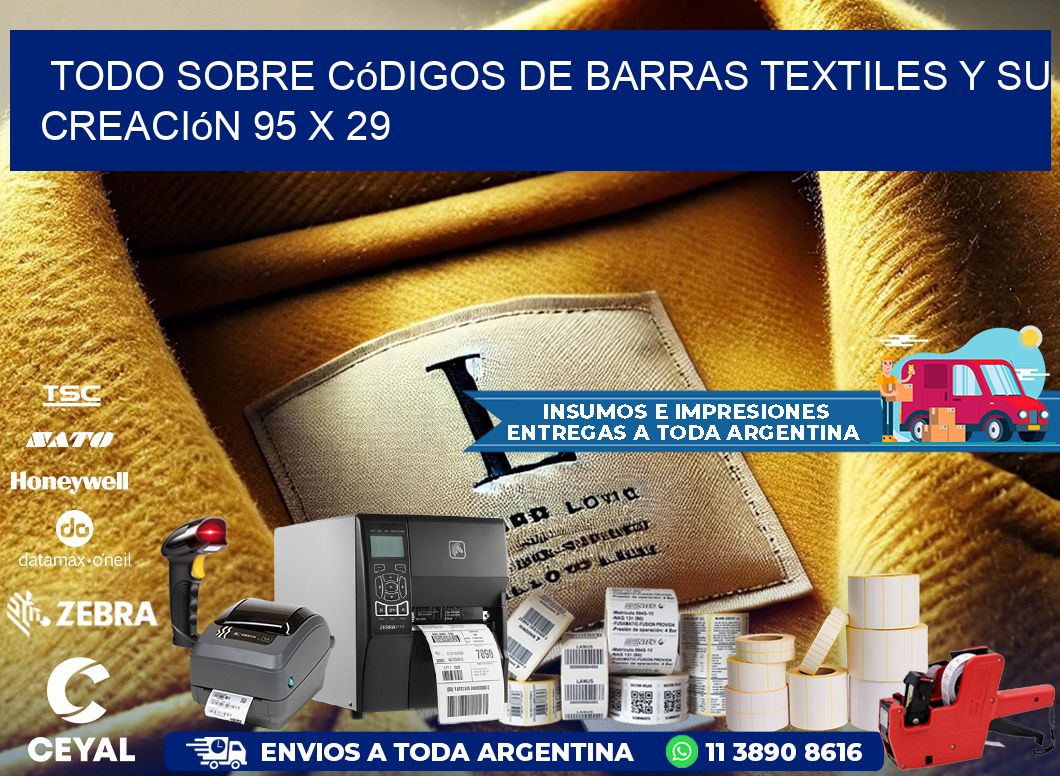 Todo sobre Códigos de Barras Textiles y su Creación 95 x 29