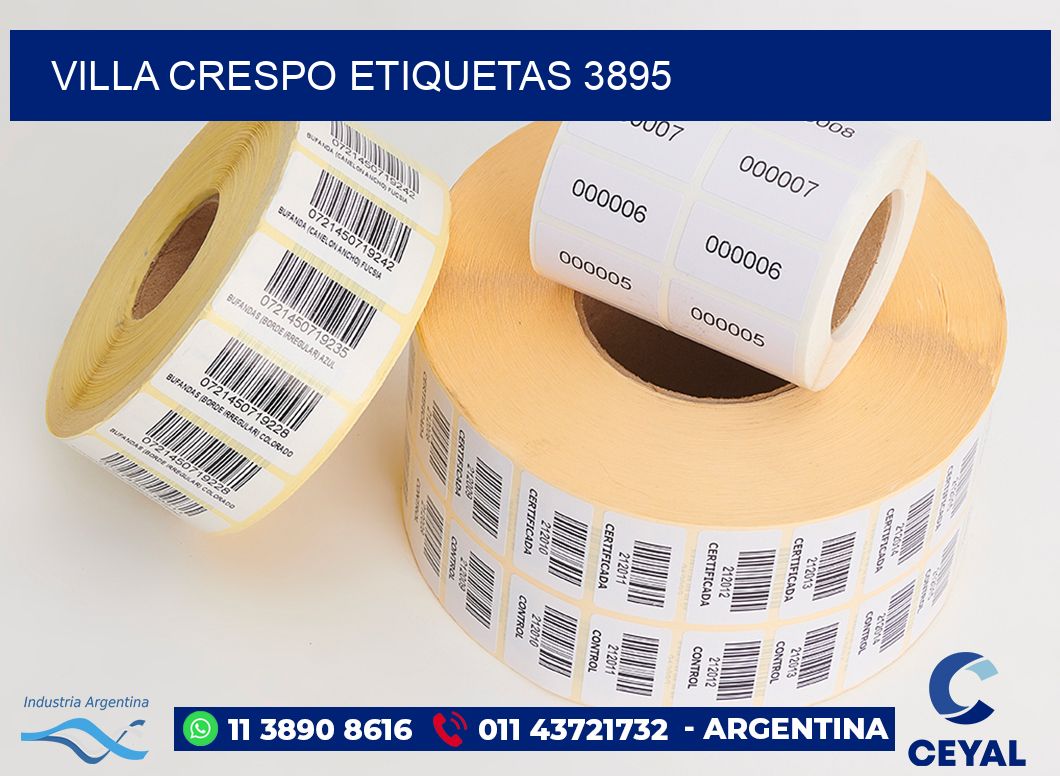 Villa Crespo etiquetas 3895