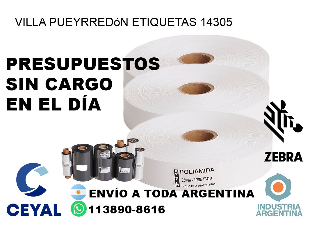 Villa Pueyrredón etiquetas 14305