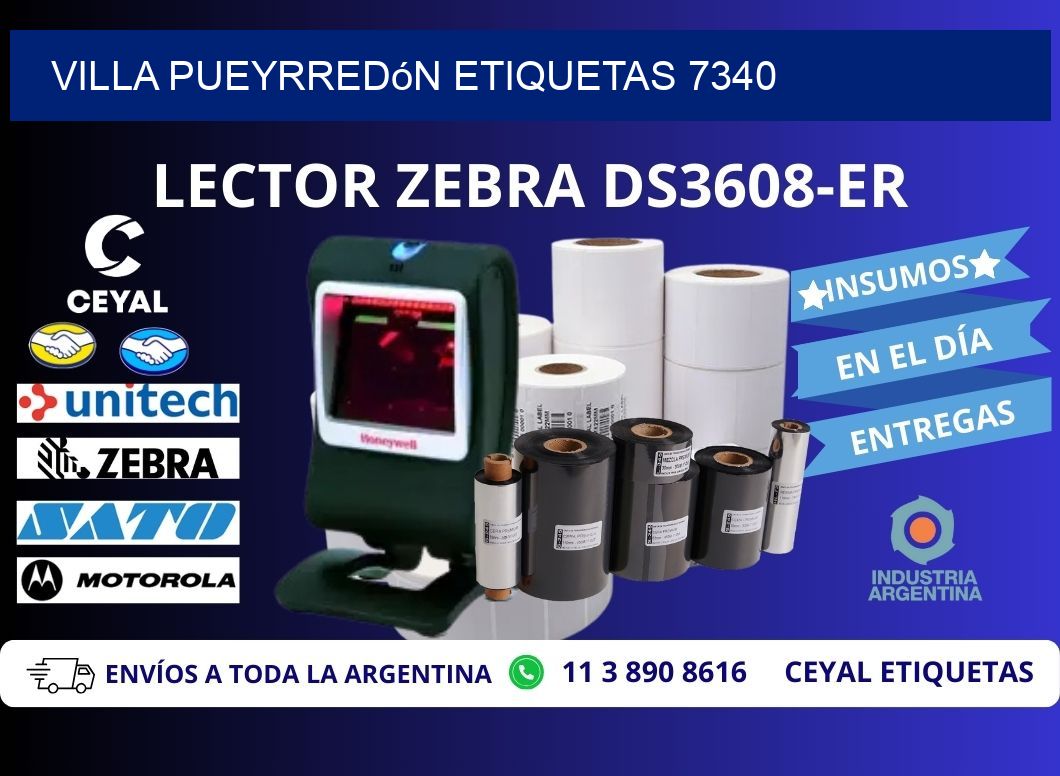 Villa Pueyrredón etiquetas 7340