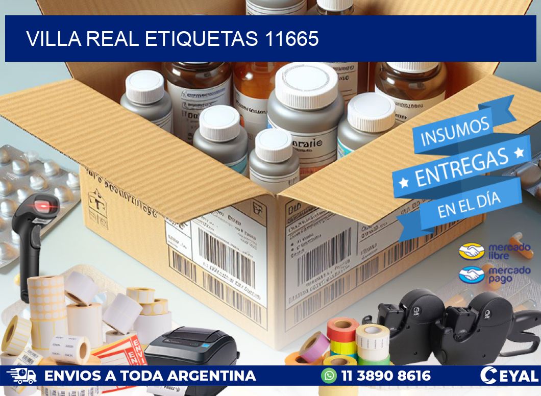 Villa Real etiquetas 11665