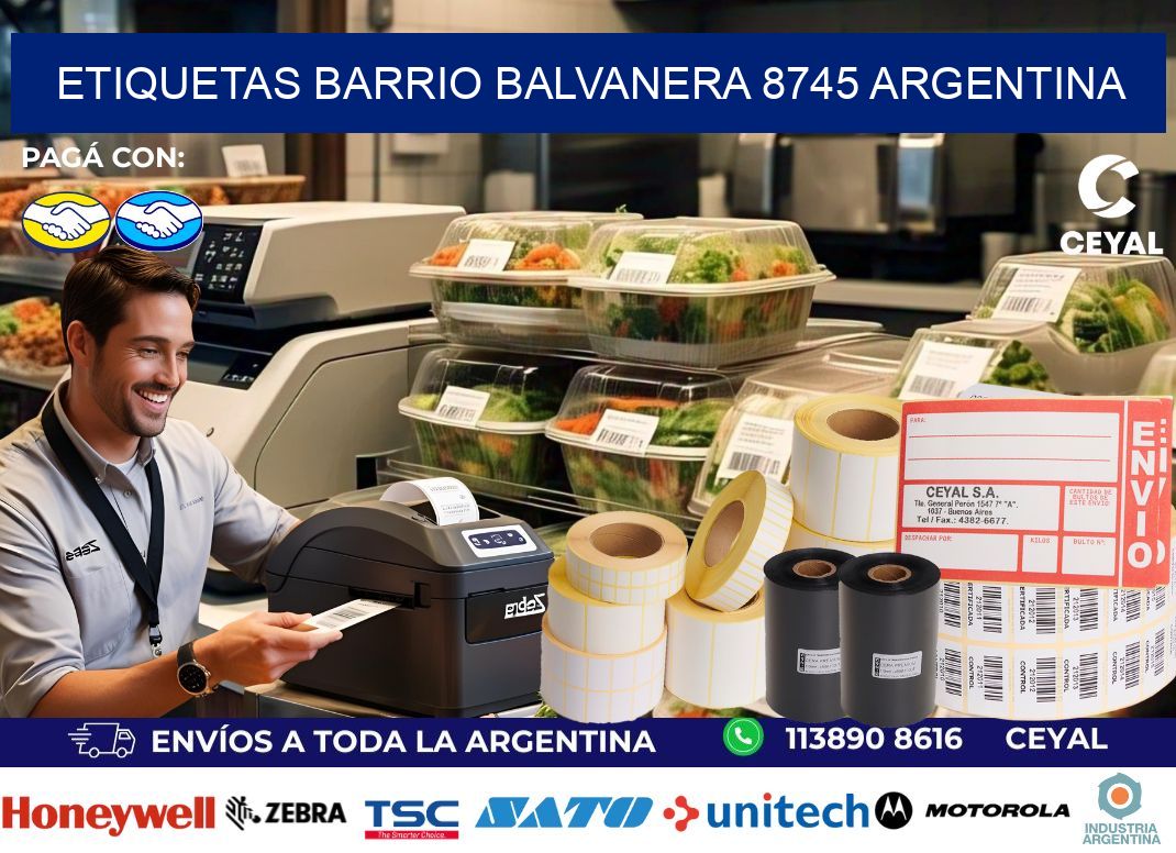 etiquetas barrio balvanera 8745 argentina