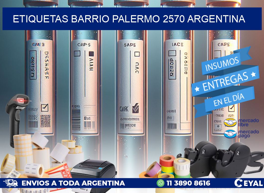 etiquetas barrio palermo 2570 argentina