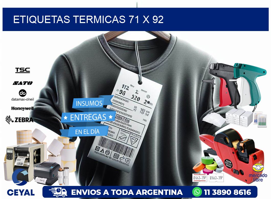 etiquetas termicas 71 x 92