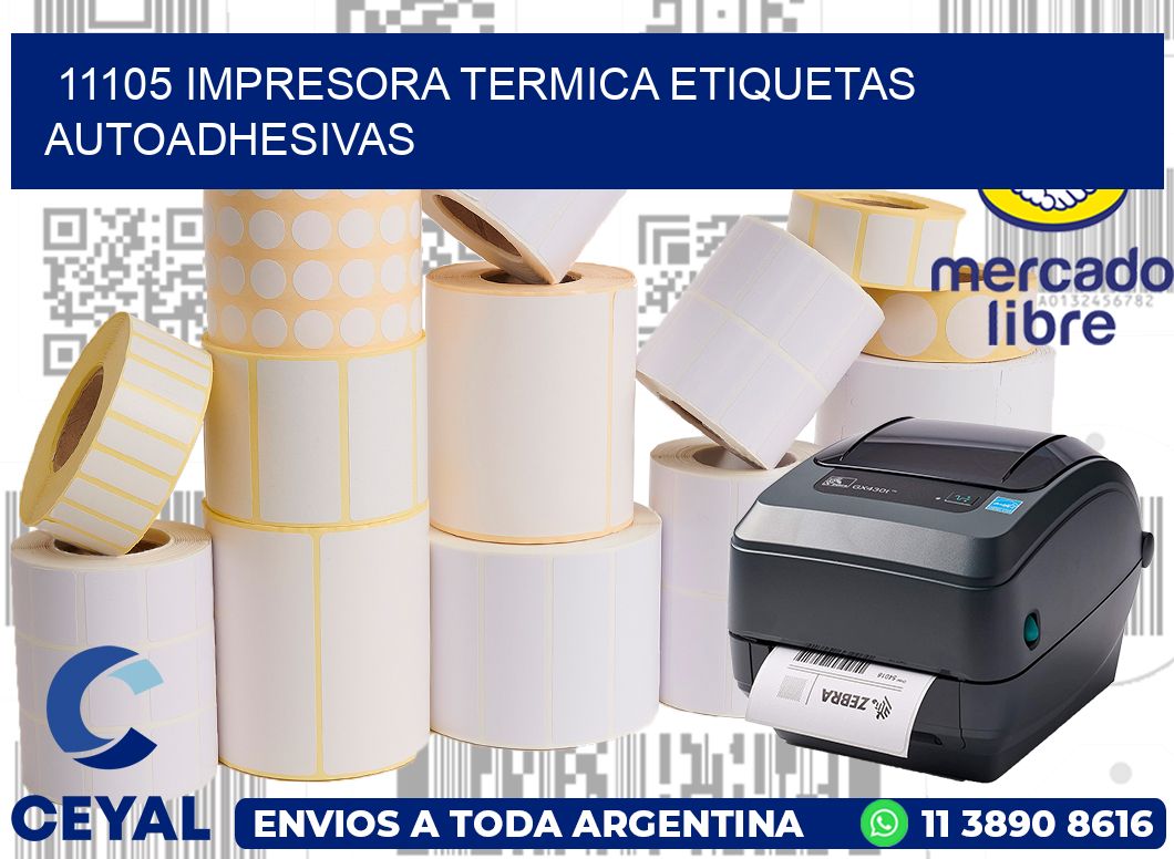 11105 Impresora termica etiquetas autoadhesivas