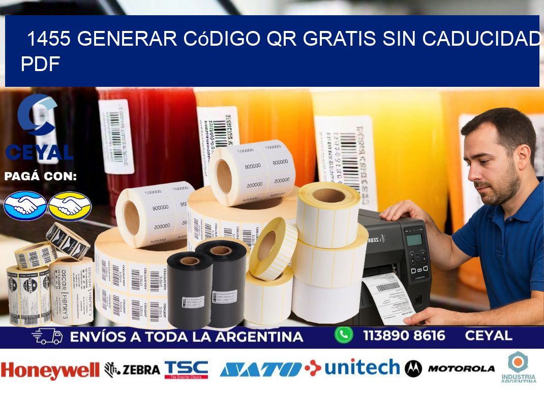 1455 Generar código QR gratis sin caducidad PDF
