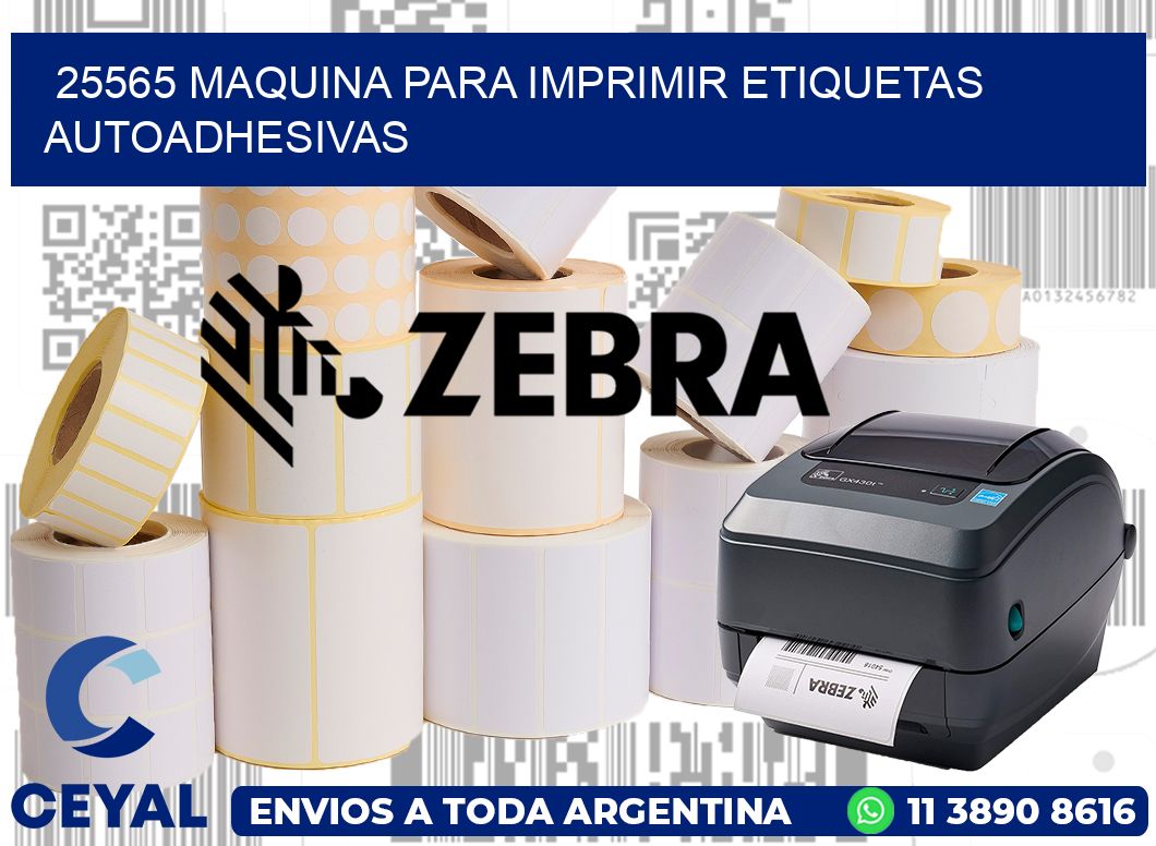 25565 maquina para imprimir etiquetas autoadhesivas